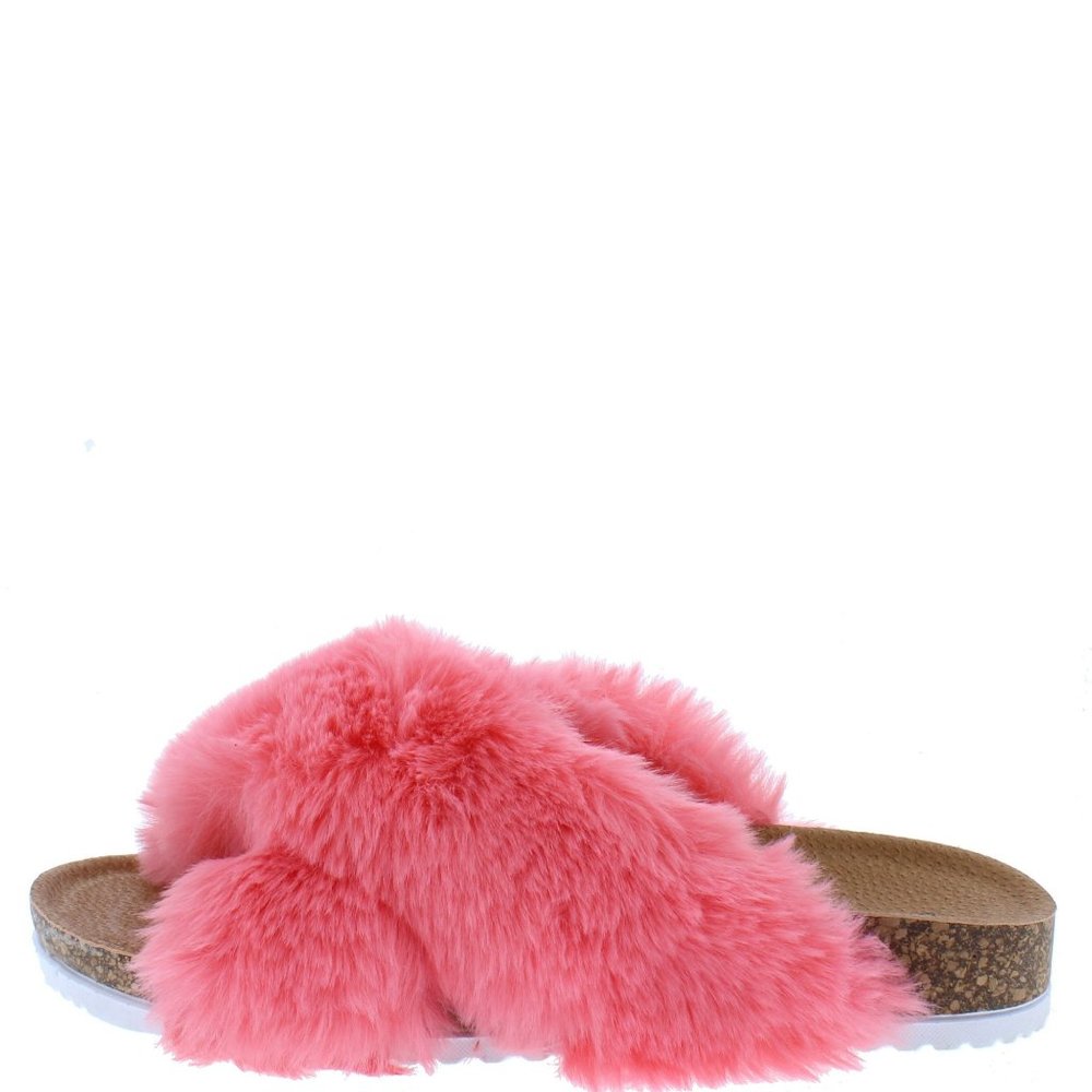 Coral Fluffed Owt Slides